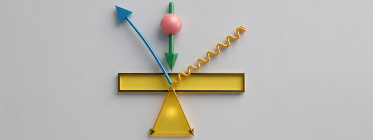 Illustrative graphic showing energy interacting with a material surface, symbolizing materials processing, solidification, and phase transformation research.