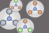 schematische Darstellung Einzelmolekülmagnete