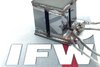 A shiny object stands on an IFW Dresden logo. Four wires emanate from this object