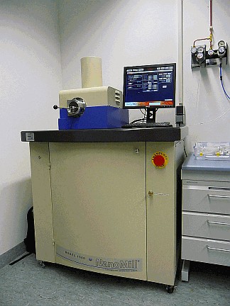 Photo of NanoMill 1040 in our lab