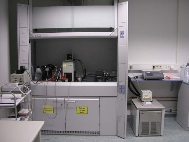 Tenupol device in our lab